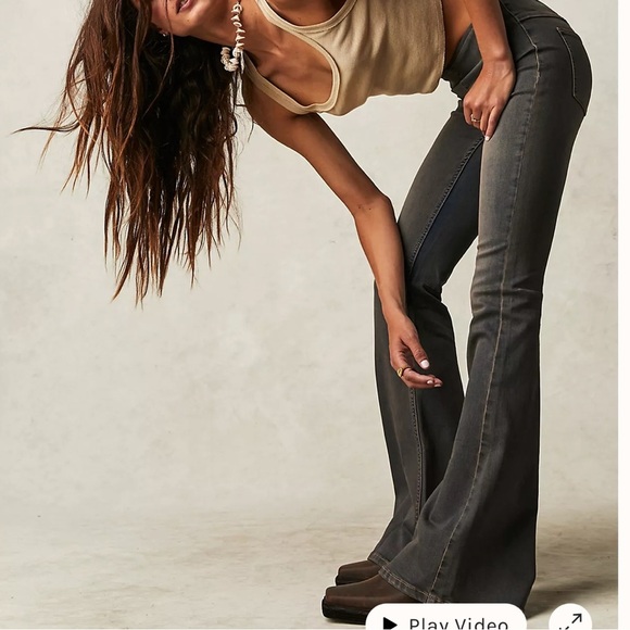 We the free penny pull on flare jeans size 33 - Picture 15 of 15